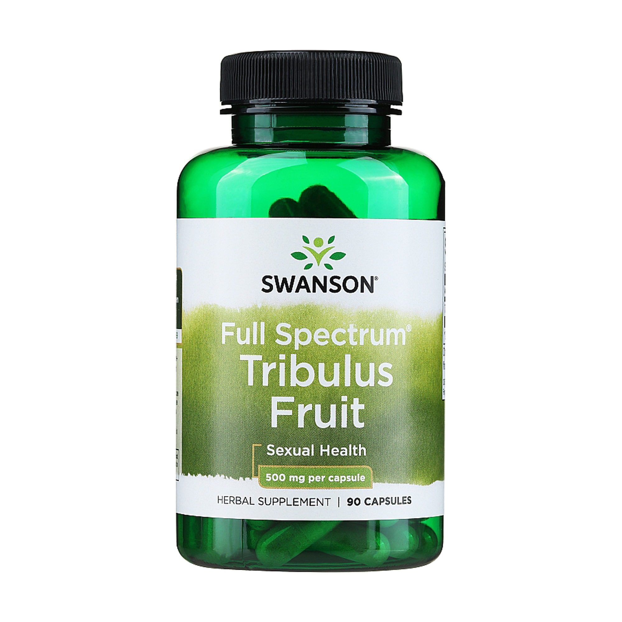 Фрукти трибулуса Swanson Full Spectrum Tribulus Fruit 500 мг, 90 капсул